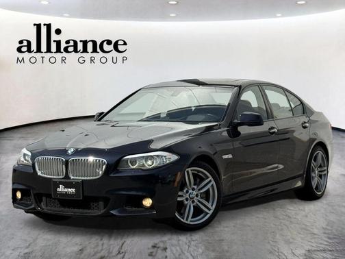 Blue 2013 BMW 550 xDrive
