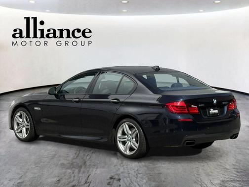 Blue 2013 BMW 550 xDrive