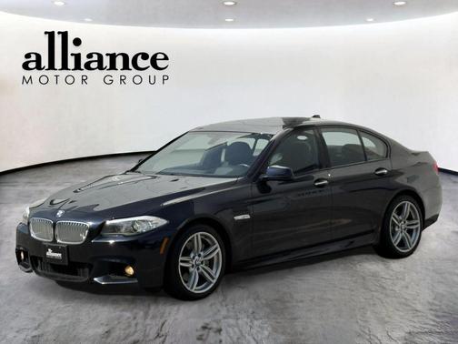 Blue 2013 BMW 550 xDrive