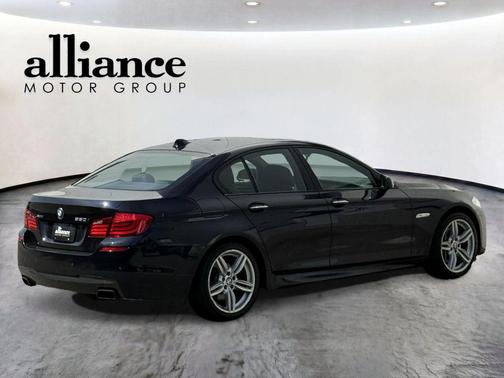 Blue 2013 BMW 550 xDrive