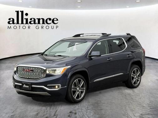 Blue Steel Metallic 2019 GMC Acadia Denali