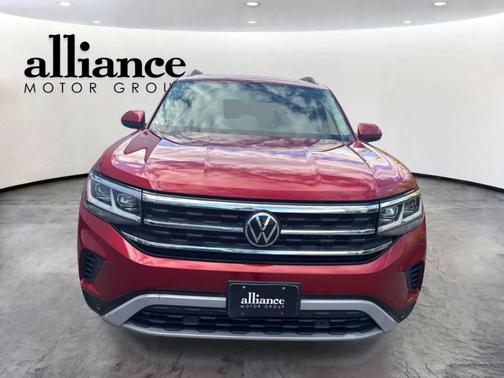 Aurora Red Metallic 2021 Volkswagen Atlas 2.0T SEL