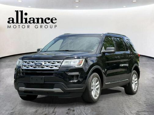 Shadow Black 2018 Ford Explorer XLT
