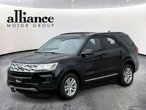 Shadow Black 2018 Ford Explorer XLT