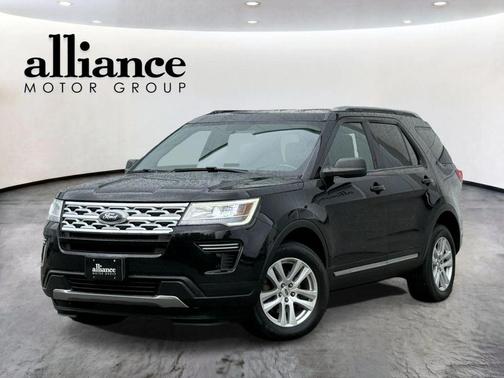 Shadow Black 2018 Ford Explorer XLT