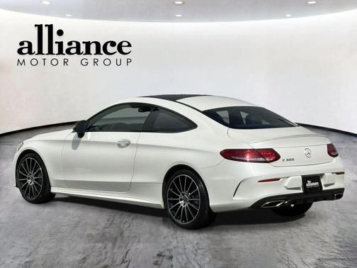 White 2018 Mercedes-Benz C-Class C 300 Coupe 2D