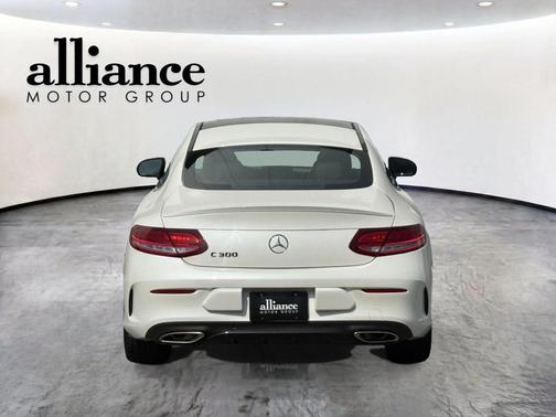 White 2018 Mercedes-Benz C-Class C 300 Coupe 2D