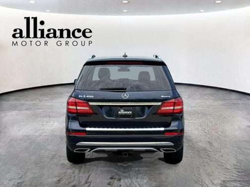 Blue 2017 Mercedes-Benz GLS 450 4MATIC