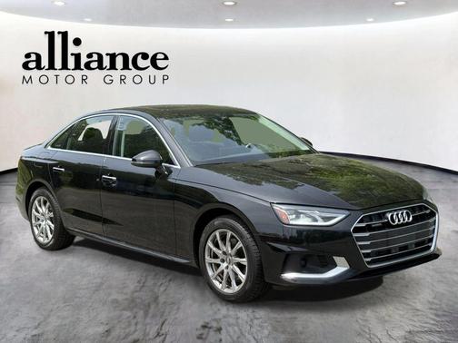 Black 2021 Audi A4 40 Premium
