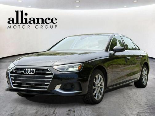 Black 2021 Audi A4 40 Premium