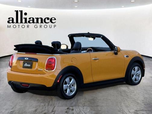 Yellow 2017 MINI Convertible Cooper