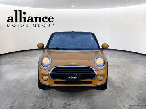 Yellow 2017 MINI Convertible Cooper