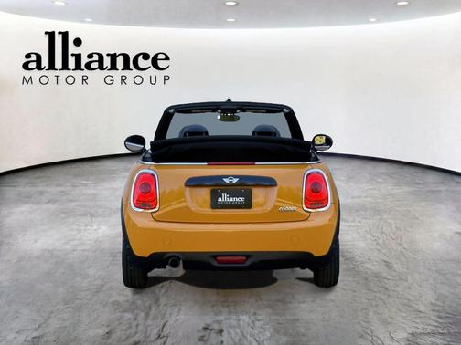 Yellow 2017 MINI Convertible Cooper