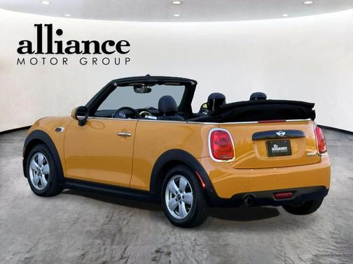 Yellow 2017 MINI Convertible Cooper