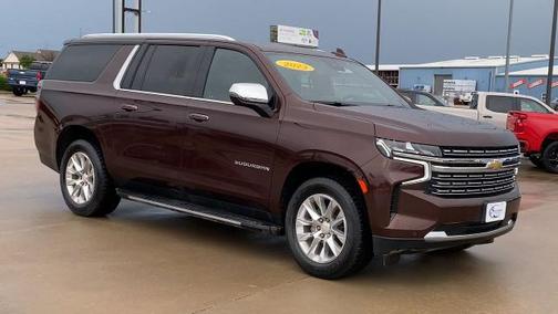 Auburn Metallic 2023 Chevrolet Suburban Premier