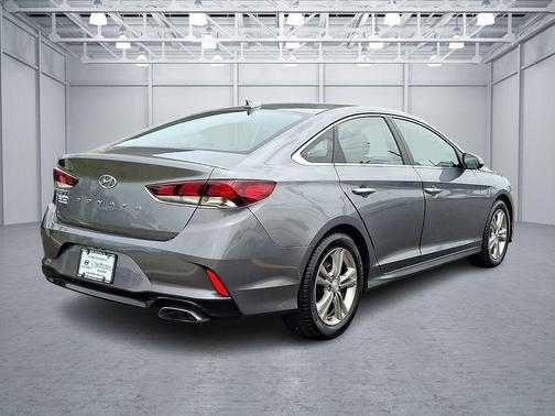 Machine Gray 2018 Hyundai SONATA SEL