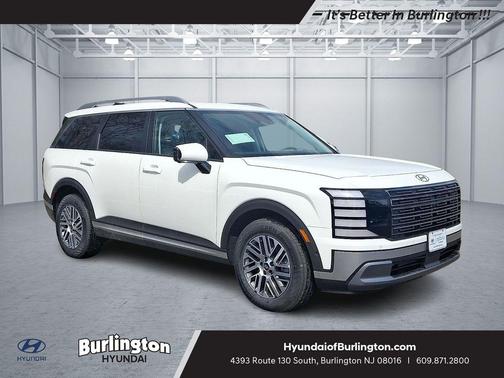 Creamy White Pearl 2026 Hyundai PALISADE SEL Premium 8P