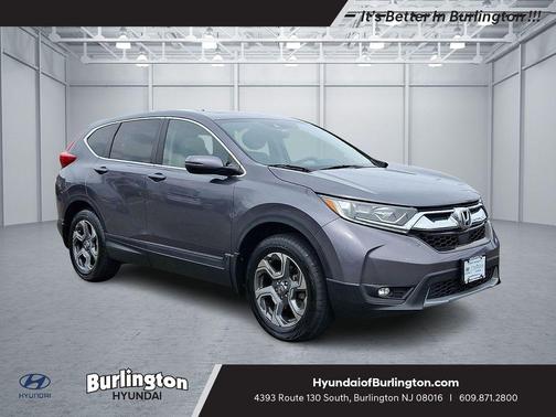 Gray 2017 Honda CR-V EX