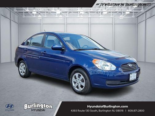 Dark Sapphire Blue Pearl 2010 Hyundai Accent GLS