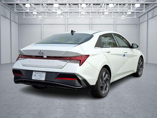 Serenity White 2025 Hyundai ELANTRA Limited