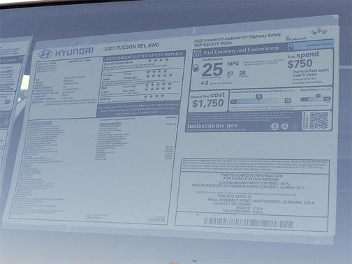 2023 Hyundai TUCSON SEL