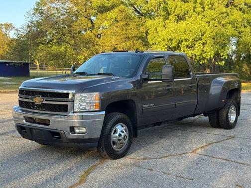 Gray 2011 Chevrolet Silverado 3500 LTZ
