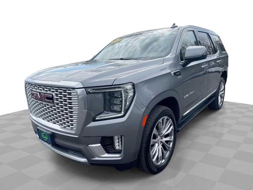 Satin Steel Metallic 2021 GMC Yukon Denali
