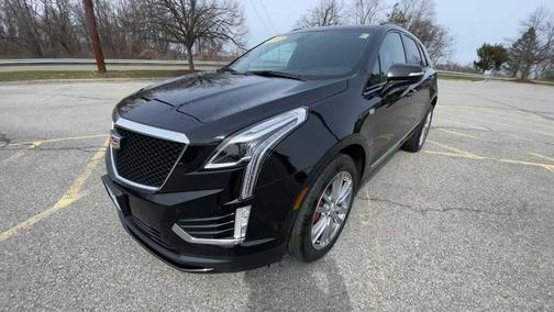 Stellar Black Metallic 2023 Cadillac XT5 Sport