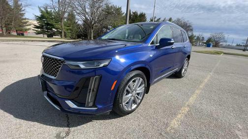 Opulent Blue Metallic 2023 Cadillac XT6 Premium Luxury AWD