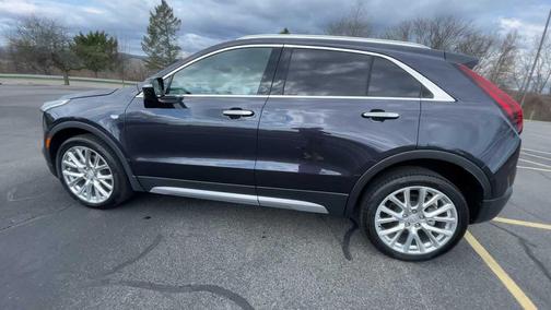 Galactic Gray Metallic 2023 Cadillac XT4 Premium Luxury