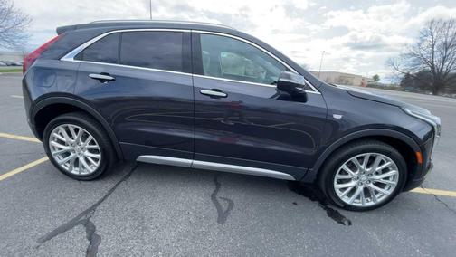 Galactic Gray Metallic 2023 Cadillac XT4 Premium Luxury