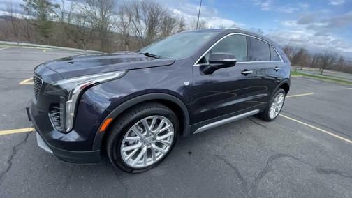 Galactic Gray Metallic 2023 Cadillac XT4 Premium Luxury