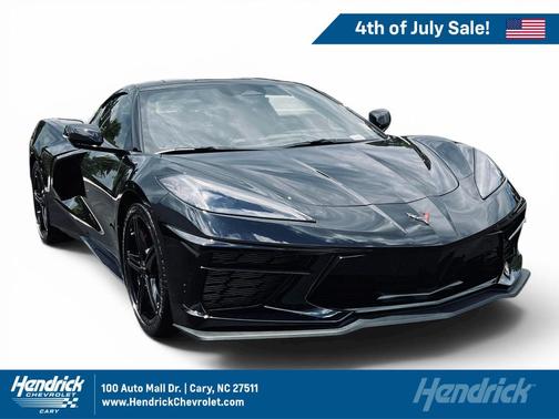 Black 2026 Chevrolet Corvette 1LT