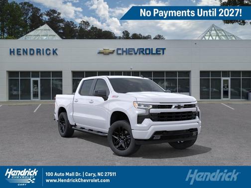 Summit White 2026 Chevrolet Silverado 1500 RST