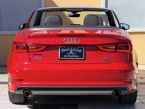Brilliant Red/Black Roof 2016 Audi A3 2.0T Premium