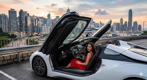 White 2019 BMW i8 Base AWD 2dr Roadster
