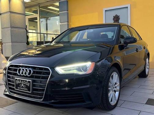 Black 2015 Audi A3 2.0 TDI Premium