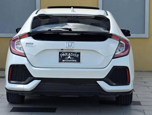 White 2019 Honda Civic EX
