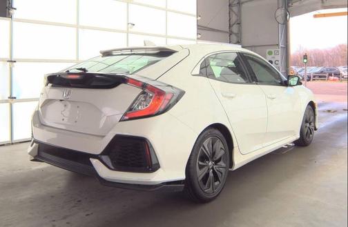 White 2019 Honda Civic EX