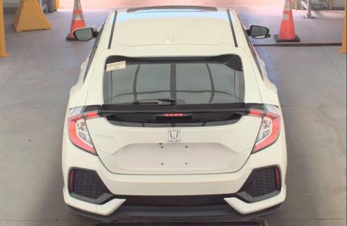 White 2019 Honda Civic EX