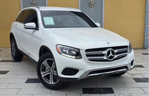 White 2019 Mercedes-Benz GLC 300 Base