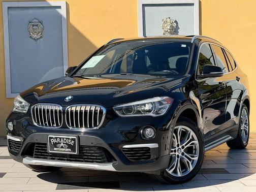 Black 2017 BMW X1 xDrive 28i