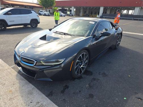 Gray 2015 BMW i8 Base AWD 2dr Coupe