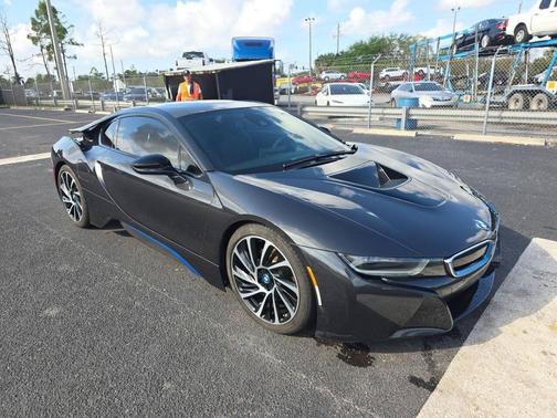 Gray 2015 BMW i8 Base AWD 2dr Coupe