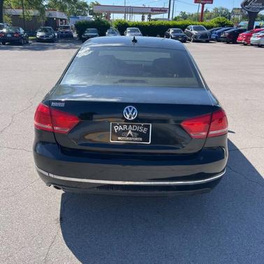 Black 2012 Volkswagen Passat 2.0 TDI SEL Premium