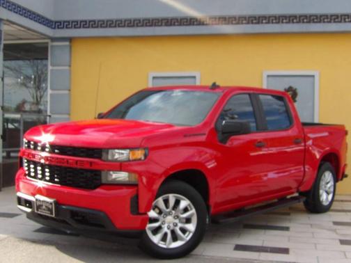 Red Hot 2021 Chevrolet Silverado 1500 Custom