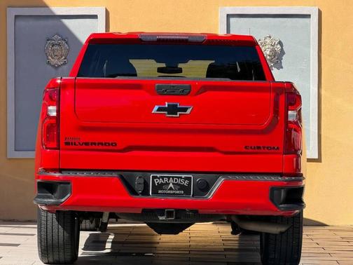 Red Hot 2021 Chevrolet Silverado 1500 Custom