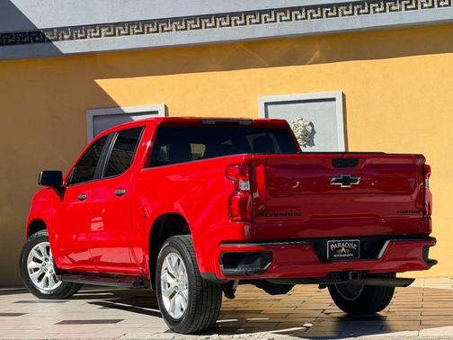 Red Hot 2021 Chevrolet Silverado 1500 Custom