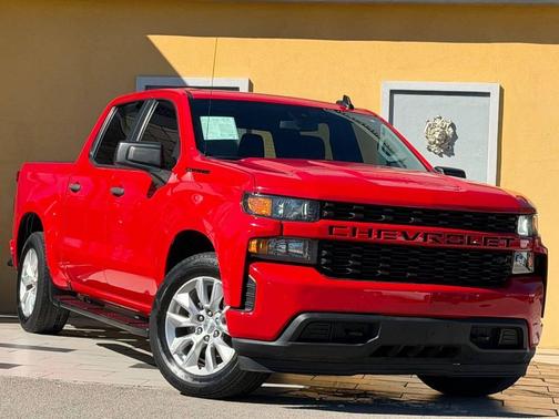 Red Hot 2021 Chevrolet Silverado 1500 Custom