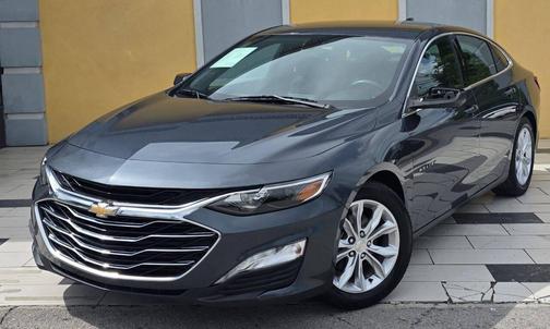 Gray 2020 Chevrolet Malibu FWD LT